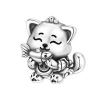 Berloque Gatinho e Peixe