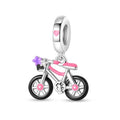 Berloque Bicicleta Rosa