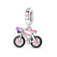 Berloque Bicicleta Rosa