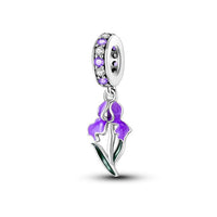 Berloque Flor de Íris